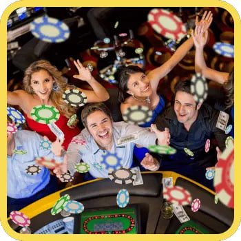 Layar bonus Free Spin di Boom City menampilkan kota dengan building di atas semuanya